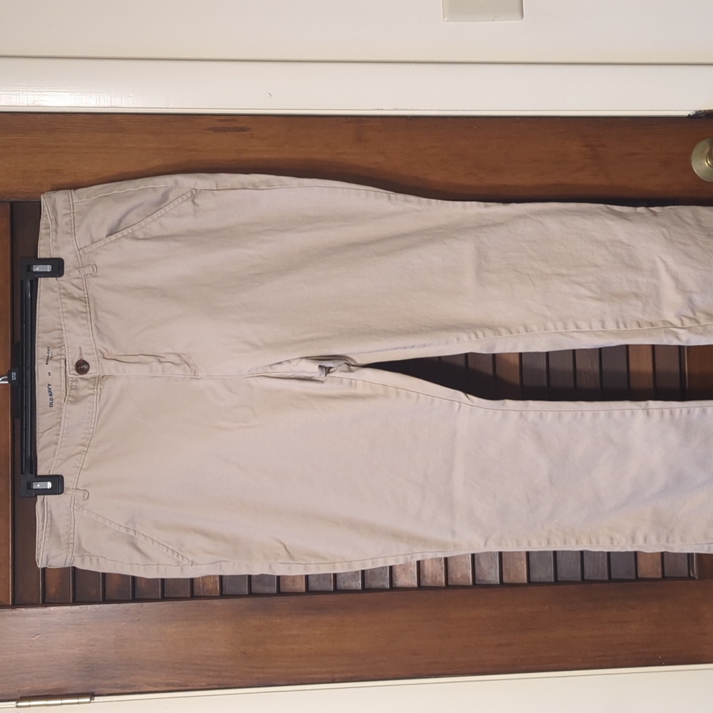 Old Navy boot cut size 16 in one in tan and one in blue